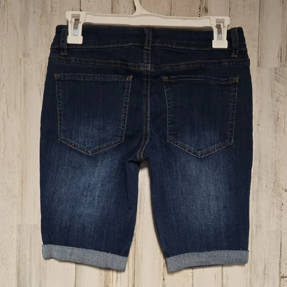 SO  Dark Blue Jean Shorts - Picture 3 of 3